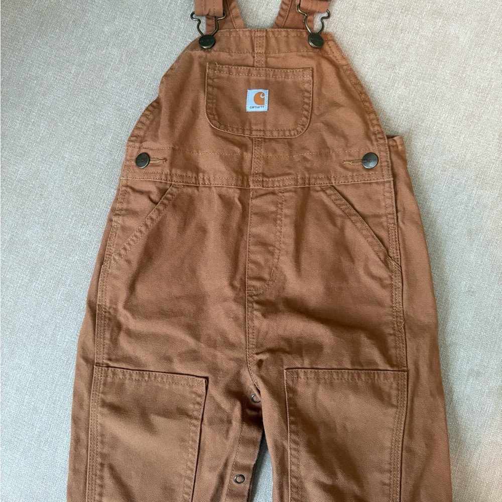 Carhartt Kids Tan Overalls